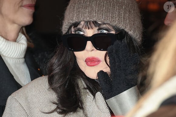 Isabelle Adjani à la Fashion Week, le 18 janvier 2024.