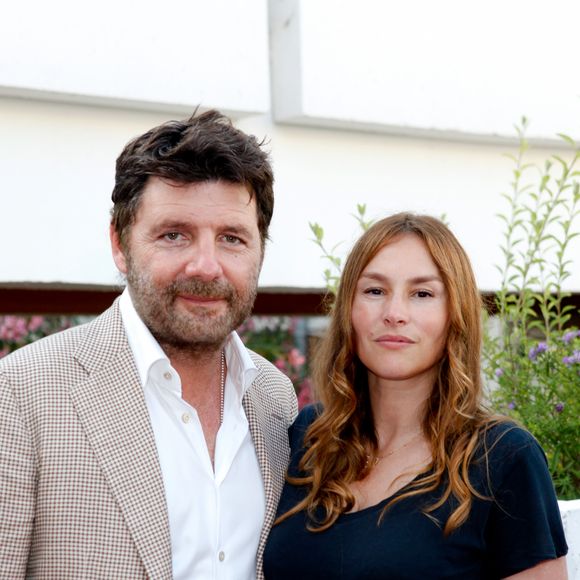 Vanessa Demouy et son mari Philippe Lellouche - Première du film "Le Jeu de la vérité" lors de la cérémonie de clôture du 11ème festival "Les Hérault du cinéma et de la télé 2014" au Cap d'Agde, le 5 juillet 2014.