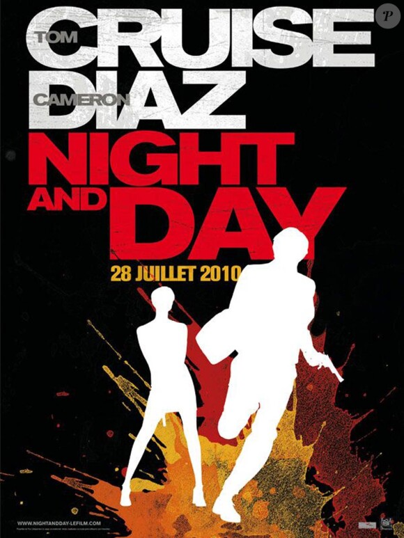 L'affiche de Night and Day, en salles le 28 juillet 2010.
