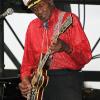 Chuck Berry, 83 ans, en concert au Orleans Hotel de Las Vegas le 3 avril 2010, lors du festival rockabilly Viva Las Vegas