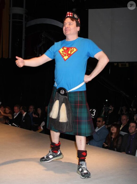 Mike Myers, lors du gala de charité Dressed to kilt, le 5 avril à New York.