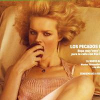 Eva Herzigova : Le fruit défendu... elle adore !