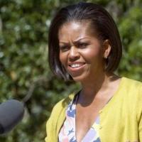 Michelle Obama : Un rayon de soleil printanier... ovationné !