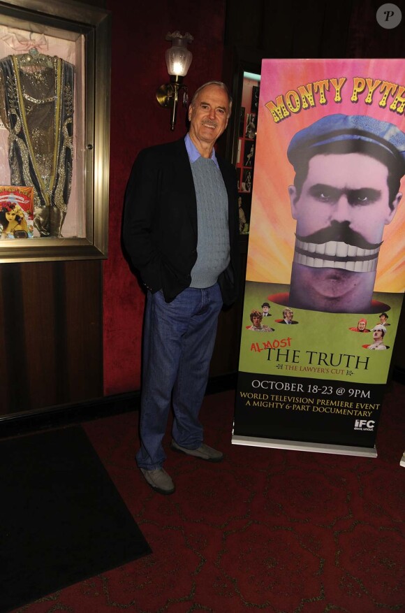 John Cleese pour le quarantième anniversaire des Monty Python à New York, le 15 octobre 2009.