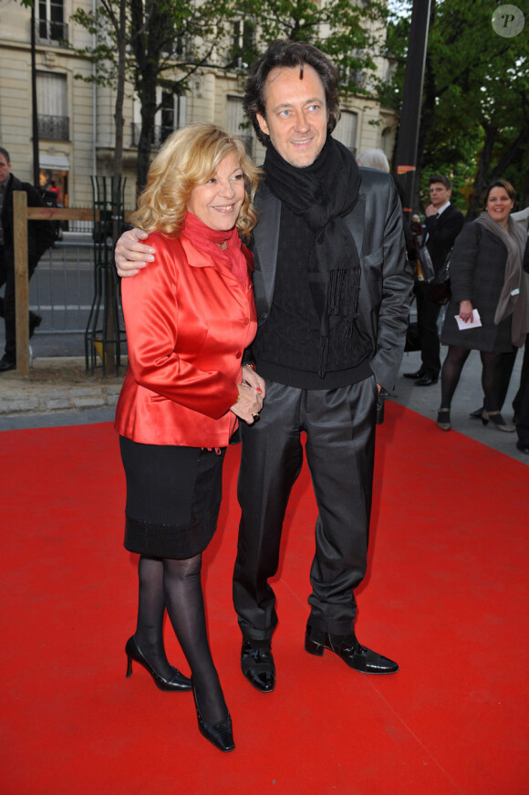 Nicoletta lors du gala d'Amnesty International France, ''musique contre l'oubli'', au théâtre des Champs-Elysées à Paris le 16 avril 2010