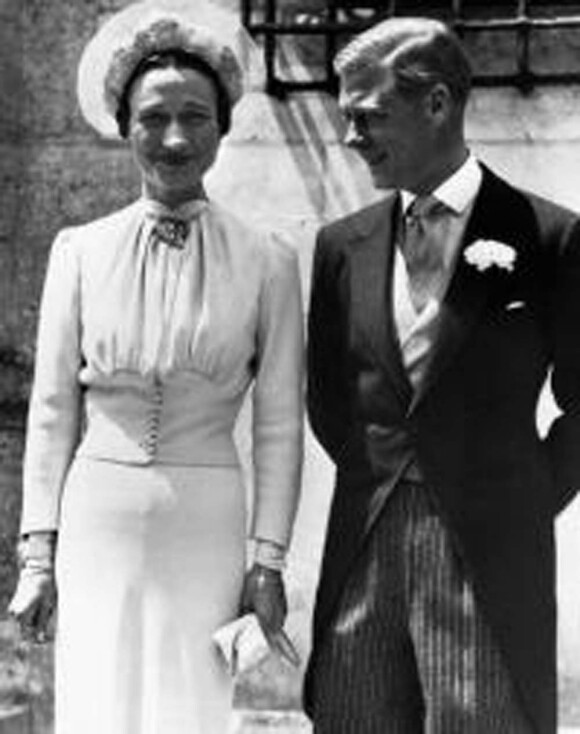 Wallis Simpson et le roi Edouard VIII