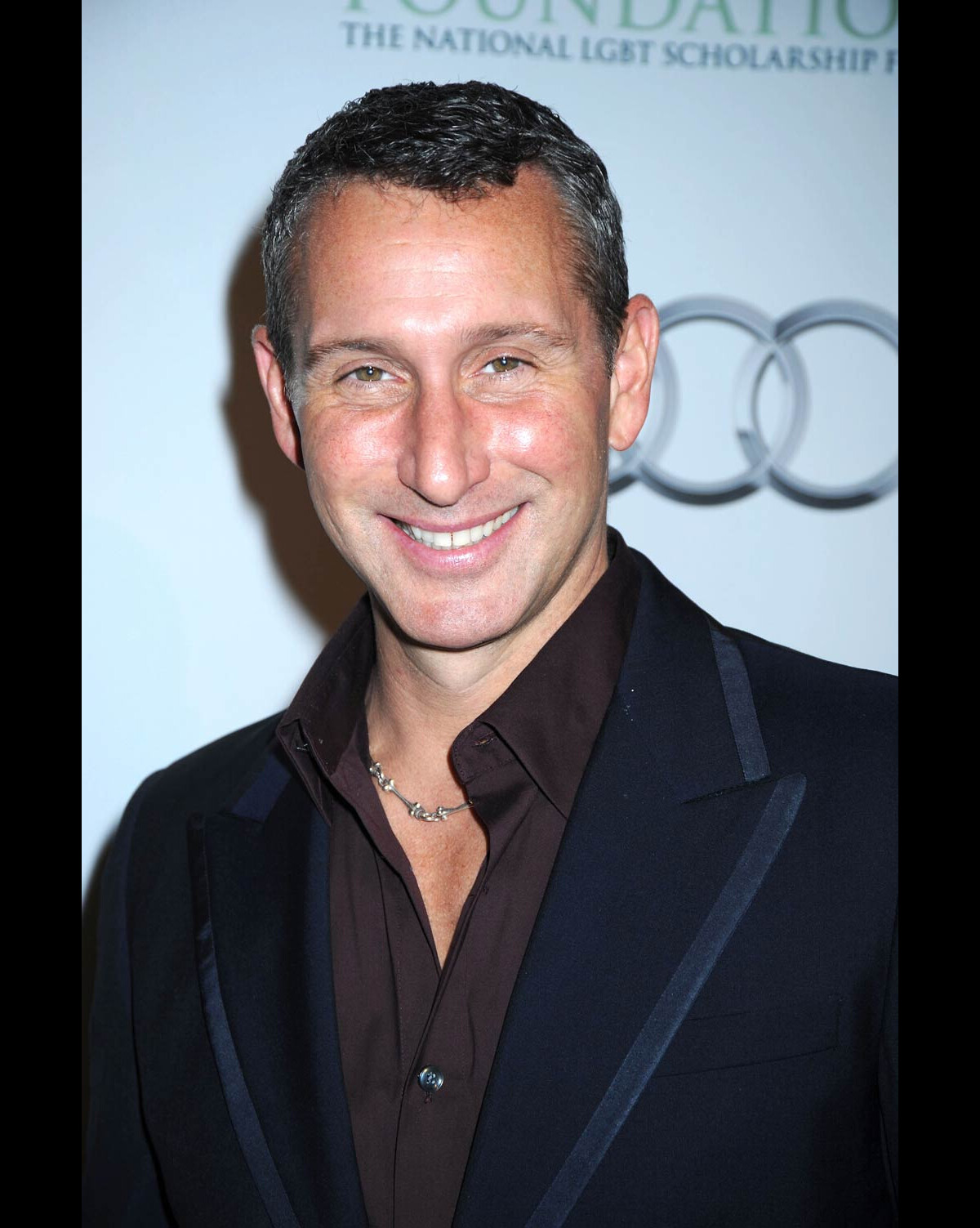 Photo : Adam Shank, à l'occasion de la soirée de la Point Foundation ...