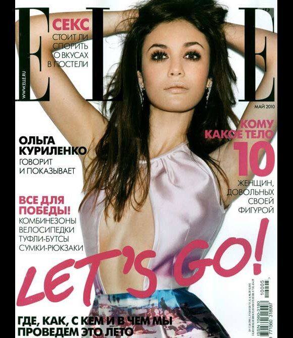 Olga Kurylenko en couverture de ELLE
