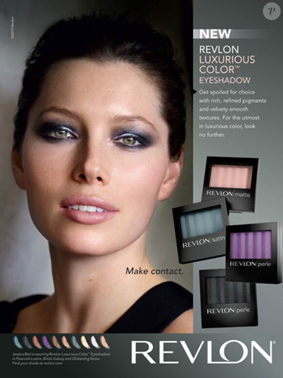 Jessica Biel, nouvelle égérie Revlon