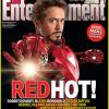 La couverture de Entertainment Weekly avec Robert Downey Jr.