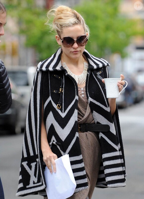 Kate Hudson, sur le tournage de Something Borrowed, à New York, le 28 avril 2010.