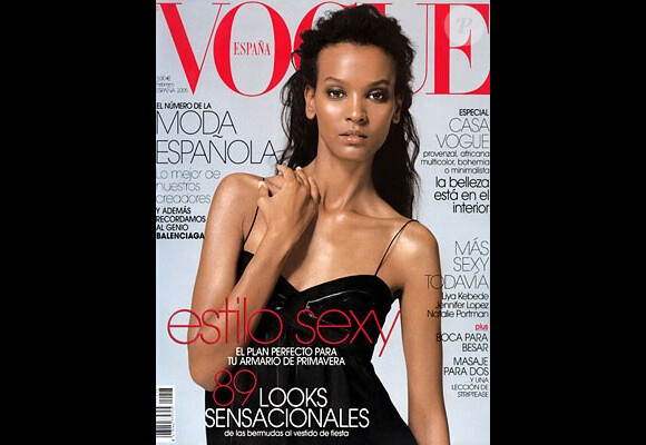 Liya Kebede en couverture de Vogue 