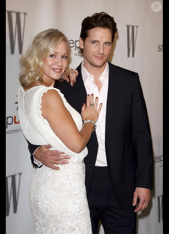 Jennie Garth et son époux, Peter Facinelli, aux Annual Inspiration Awards 2010, à laquelle l'actrice de Beverly Hills a été récompensée, ce vendredi 14 mai.