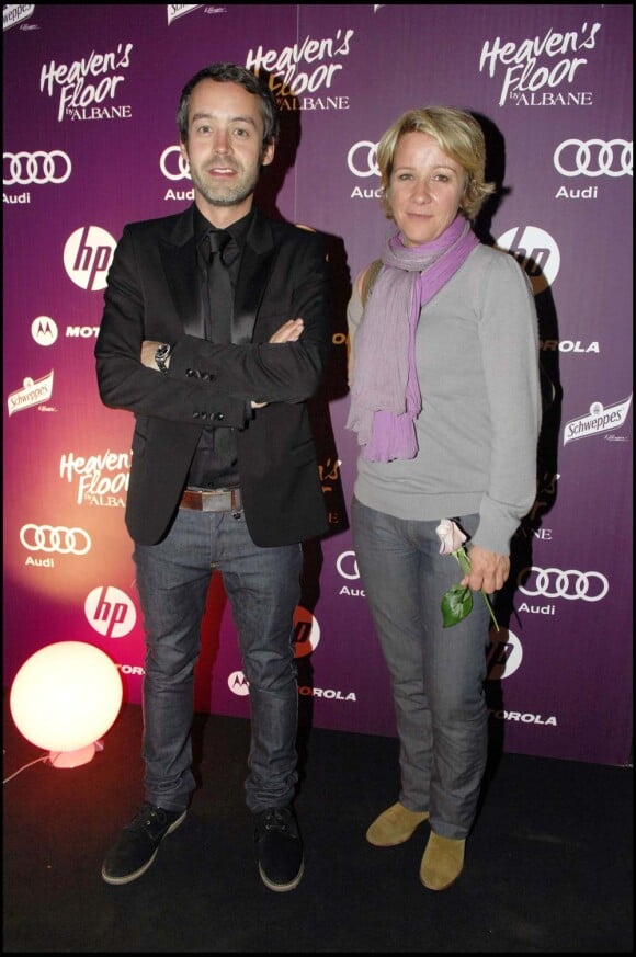 Yann Barthès et Ariane Massenet au Heaven's Floor, à Cannes, le 14 mai 2010 !