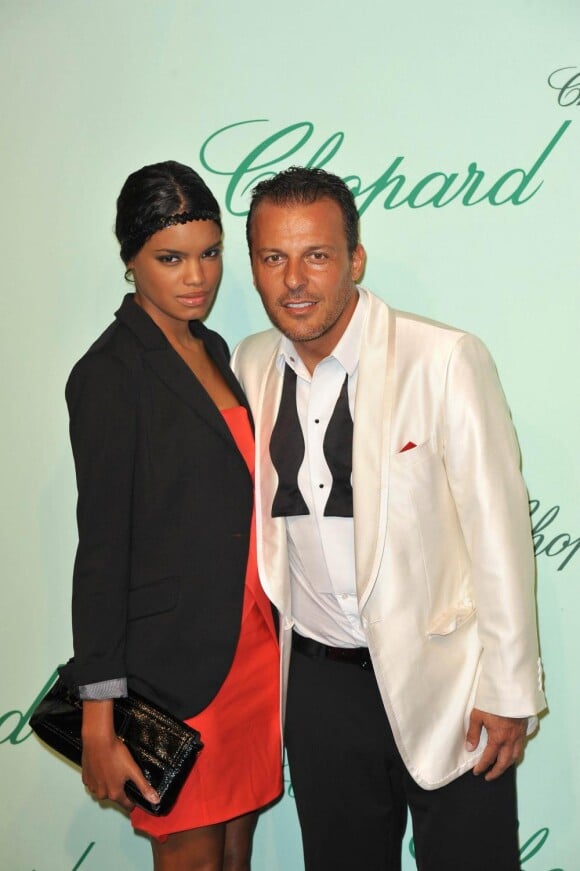 Jean-Roch au 150e anniversaire de la maison Chopard. Au VIP Room de Cannes, le 17/05/2010