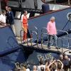 Flavio Briatore : son super yacht, le Force Blue, a été saisi pour contrebande. Sa femme et son fils se trouvaient à bord.