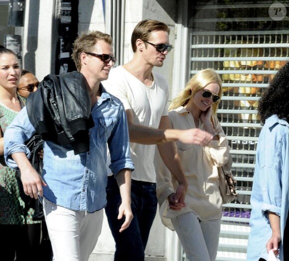 Kate Bosworth et Alexander Skarsgard à Stockholm en Suède
 