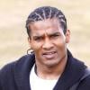 Florent Malouda à son arrivée à Tignes le 18 mai 2010