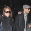 Alicia Keys et son fiancé Swizz Beatz à la Gare du Nord en décembre 2009