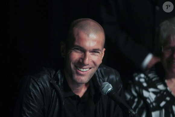 Zindéine Zidane a apporté son soutien à la candidature française à l'organisation de l'Euro 2016.