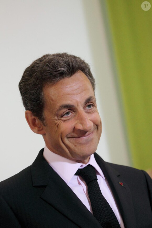 Nicolas Sarkozy a apporté son soutien à la candidature française à l'organisation de l'Euro 2016.
