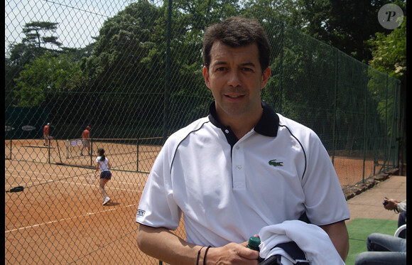 Stéphane Plaza au tournoi des personnalités, le 2 juin 2010.