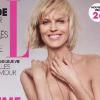 Eva Herzigova en couverture de ELLE