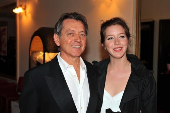 Bernard Giraudeau et sa fille Sara en 2009