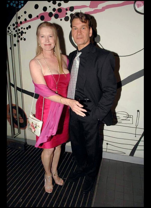 Patrick Swayze et son épouse Lisa Niemi