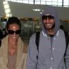 Alicia Keys et son fiancé Kasseem Dean au départ de Londres pour l'Afrique du Sud, le 8 juin 2010 !