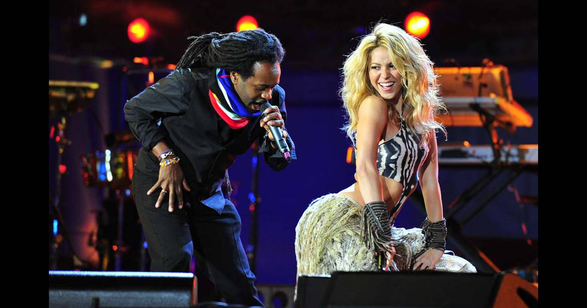 Shakira Waka Waka Coupe Du Monde 2010 Concert inaugural de la Coupe du monde, le 10 juin 2010 à Soweto