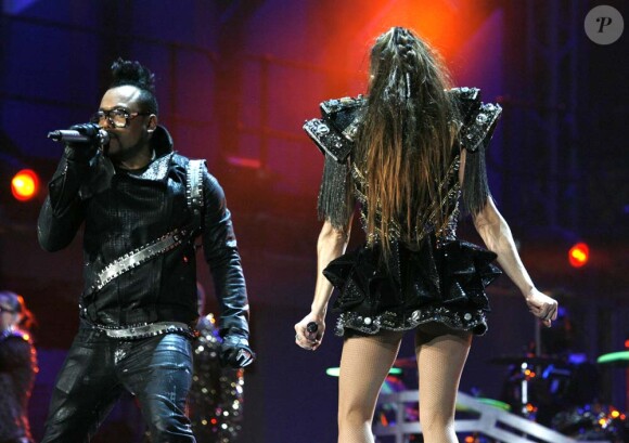 Concert inaugural de la Coupe du monde, le 10 juin 2010 à Soweto : les Black Eyed Peas