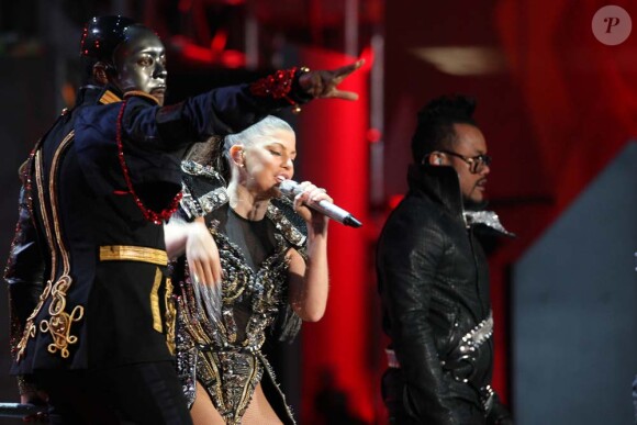 Concert inaugural de la Coupe du monde, le 10 juin 2010 à Soweto : les Black Eyed Peas