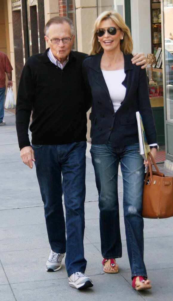 Larry King et son épouse Shawn Southwick