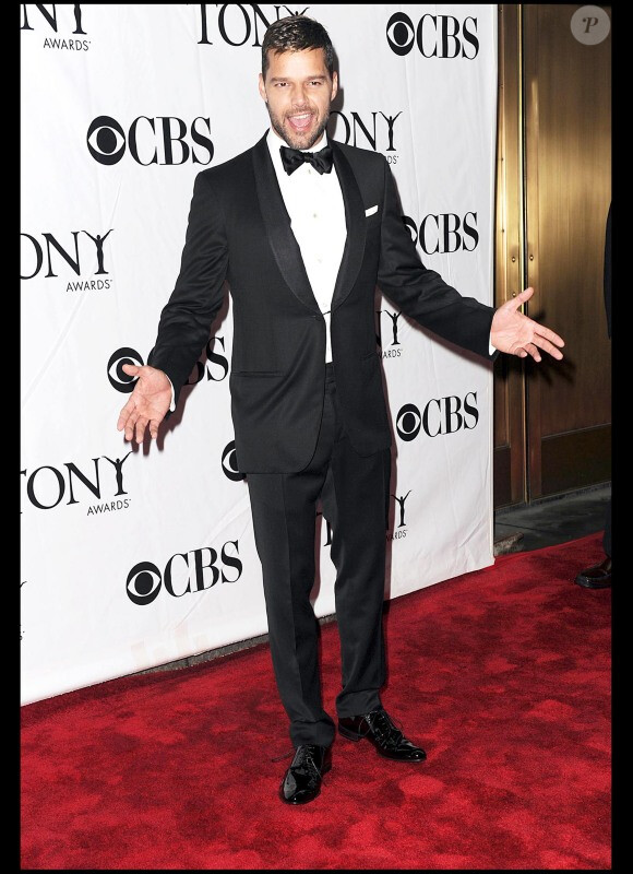 Ricky Martin lors des Tony Awards le 13 juin 2010 à New York