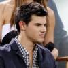 Le casting de Twilight sur le plateau du Jimmy Kimmel Live le 15 juin 2010 : Taylor Lautner