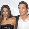 Camila Alves et Matthew McConaughey lors du 9e Gala Samsung Hope for Children au Cipriani Wall Street à New York, le 15 juin 2010