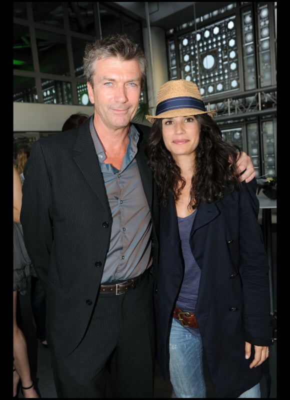 Philippe Caroit et Barbara Cabrita à la soirée Nicolas Feuillatte, le 16/06/2010.