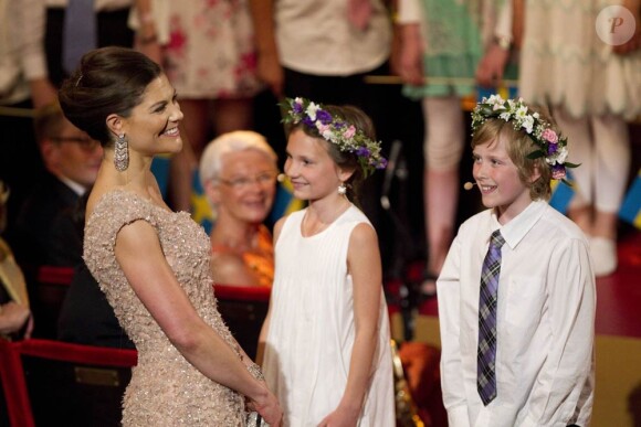 Vendredi 18 juin 2010, Victoria de Suède et Daniel Westling étaient les héros d'une soirée en l'honneur de leur mariage le samedi.