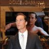 Matthew McConaughey à Milan pour le lancement du nouveau parfum The One de Dolce & Gabbana, le 18 juin 2010