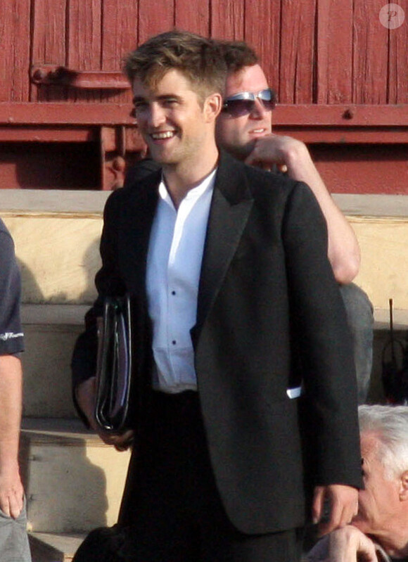 Robert Pattinson sur le tournage de Water for Elephants le 1er juin 2010