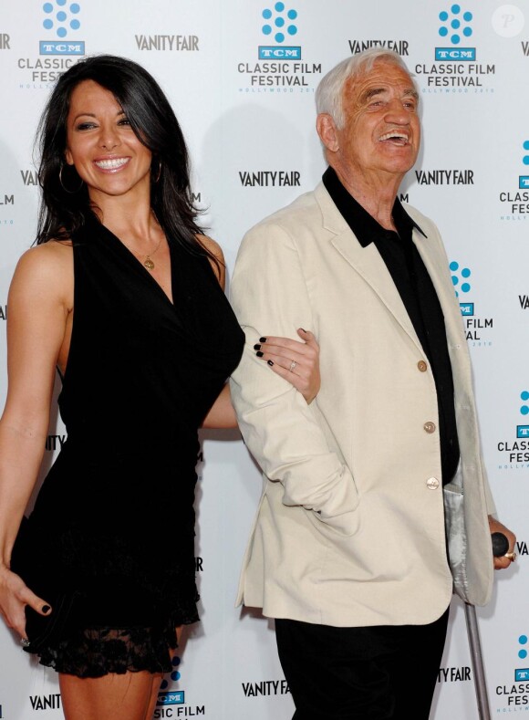 Jean-Paul Belmondo et Barbara Gandolfi