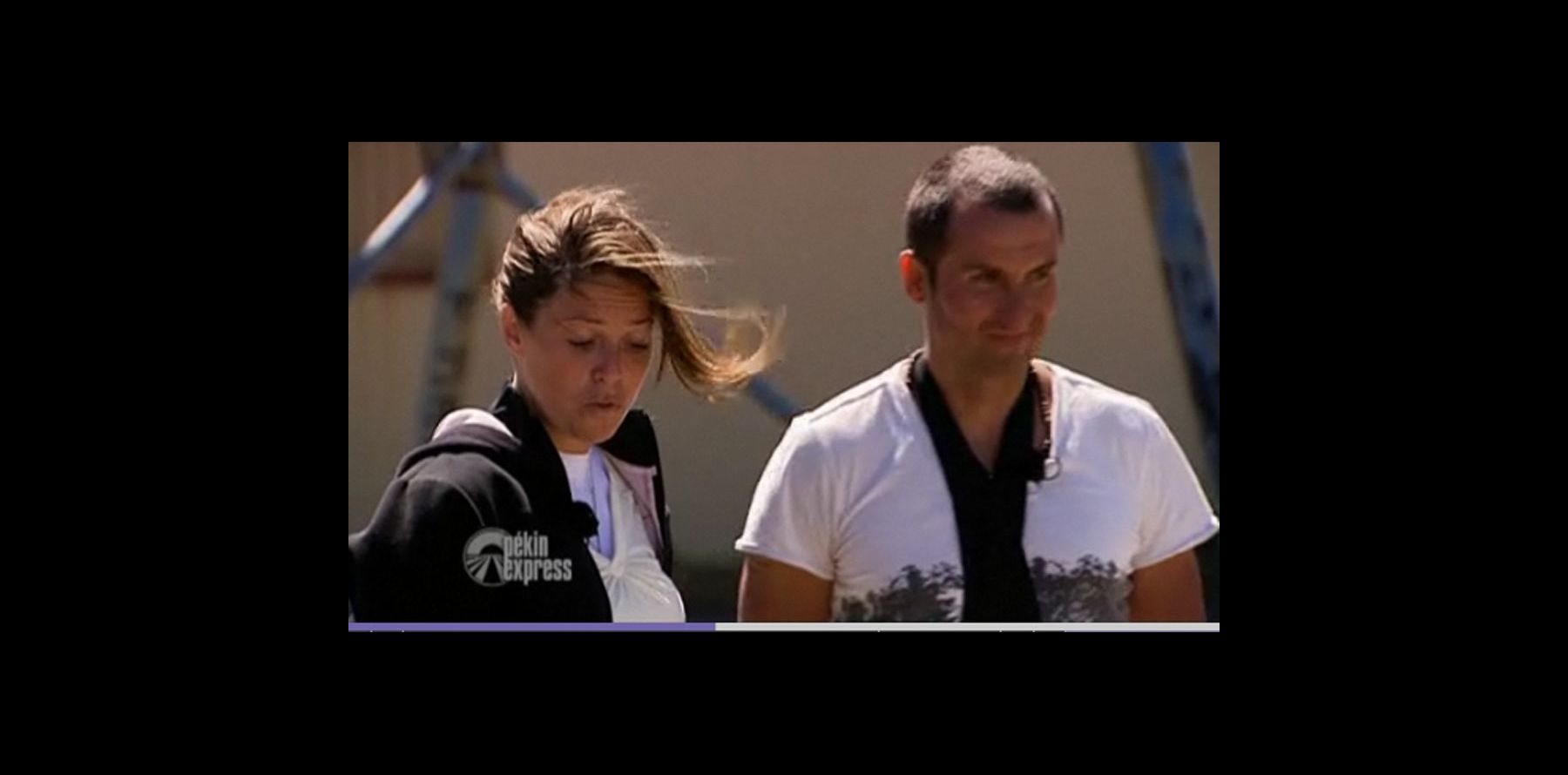 Frederic Et Jessica Pekin Express Pékin Express 5 : Frédéric et Jessica éliminés, l'ascension du glacier  provoque des frayeurs et... en route vers la finale ! - Purepeople