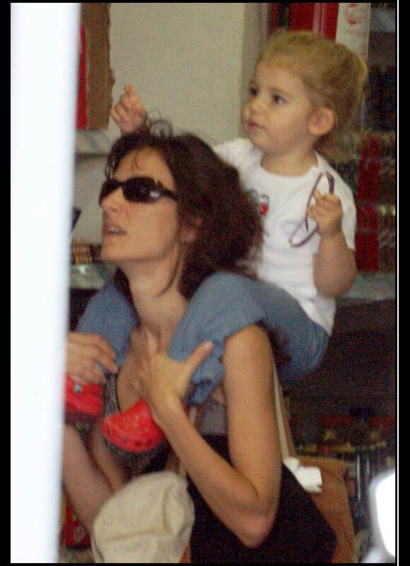 Telma Ortiz et sa fille Amanda. Juin 2010