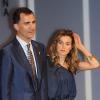 Letizia d'Espagne et son époux Felipe à Gérone, donnent le coup d'envoi du Forum Impulsa. 1er juillet 2010