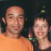 Yannick Noah et Heather Stewart-Whyte en 1997