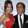 Jessica Alba et Valentino à la soirée Valentino à Paris le 7 juillet 2010