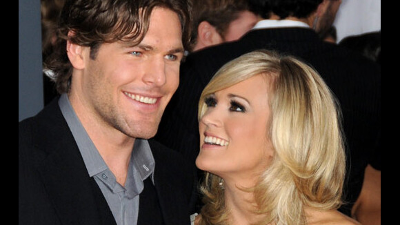 La chanteuse Carrie Underwood a épousé son joueur de hockey !