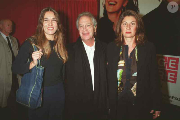 Mathilde Seigner, Bernard Murat et son épouse. 2002