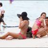 Shauna Sand avec ses filles et son nouveau boyfriend à Miami
